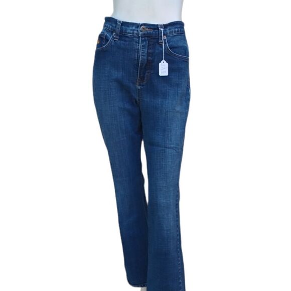 103511...Glory Vanderbilt Bootcut Jeans Size 10, W30" 28"Insesm 10"Rise - Picture 2 of 6